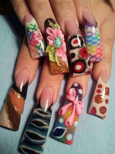 i think fake nails are ugly